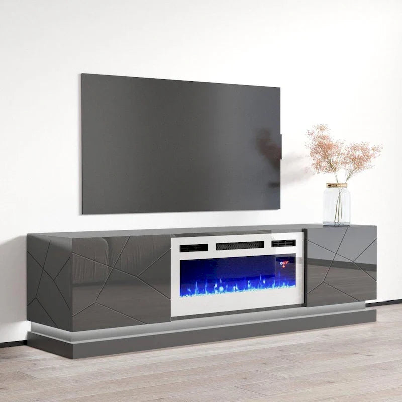 Meuble TV cheminée électrique Shu WH-EF 71