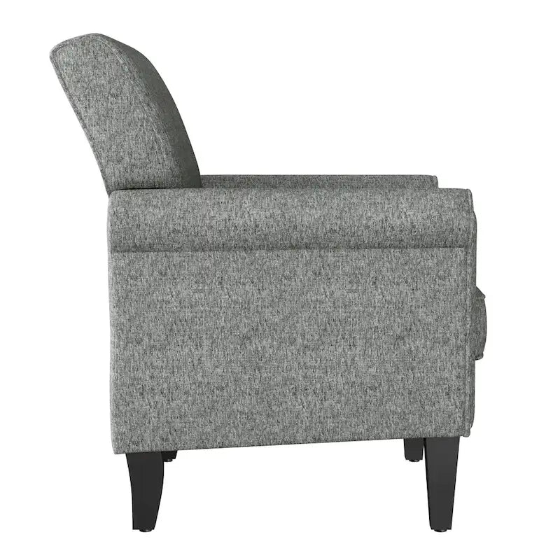 Fauteuil à accoudoirs roulés Herve Copper Grove