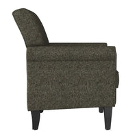 Fauteuil à accoudoirs roulés Herve Copper Grove