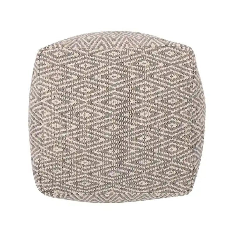 Poufs en coton faits à la main Boven par Christopher Knight Home