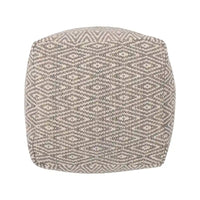 Poufs en coton faits à la main Boven par Christopher Knight Home