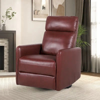 Lyle Fauteuil inclinable pivotant manuel avec base métallique