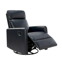 Lyle Fauteuil inclinable pivotant manuel avec base métallique