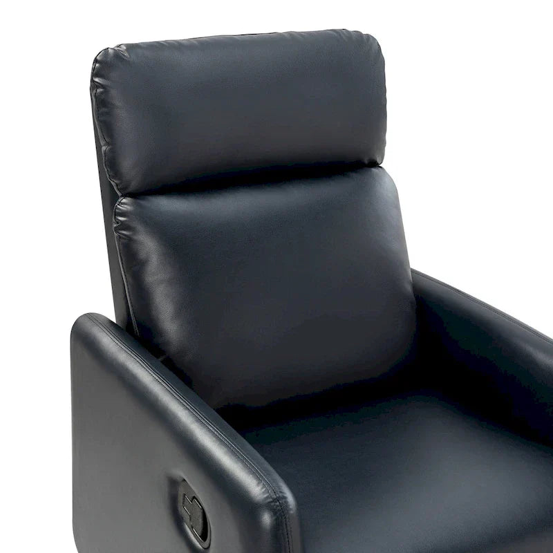 Lyle Fauteuil inclinable pivotant manuel avec base métallique