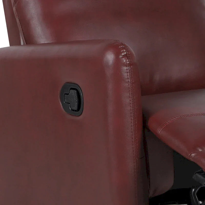 Lyle Fauteuil inclinable pivotant manuel avec base métallique