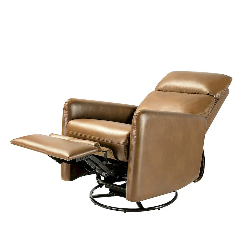 Lyle Fauteuil inclinable pivotant manuel avec base métallique