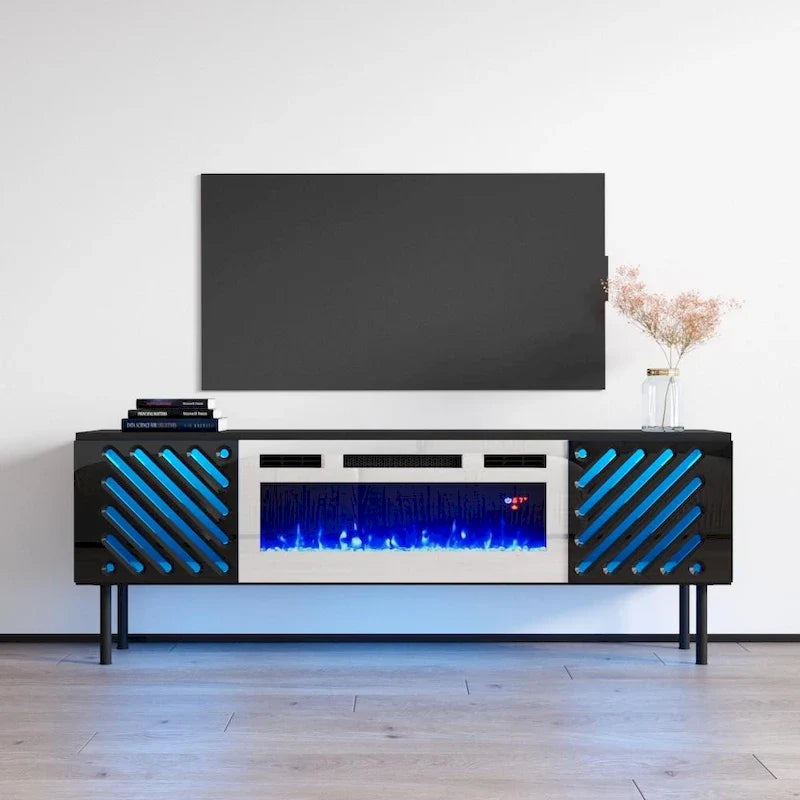 Meuble TV cheminée électrique Laser WH-EF 63