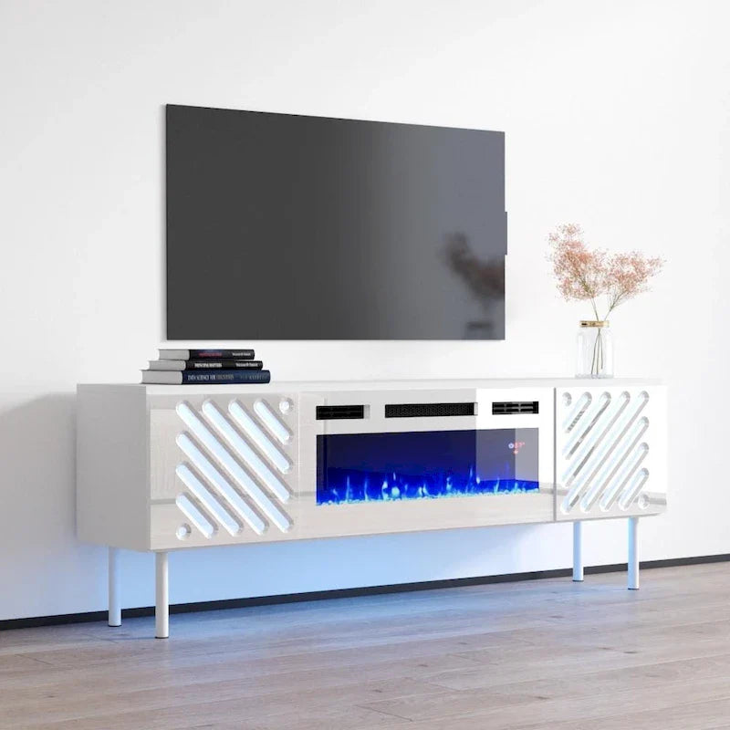 Meuble TV cheminée électrique Laser WH-EF 63