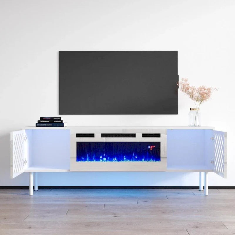 Meuble TV cheminée électrique Laser WH-EF 63