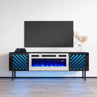Meuble TV cheminée électrique Laser WH-EF 63
