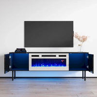 Meuble TV cheminée électrique Laser WH-EF 63