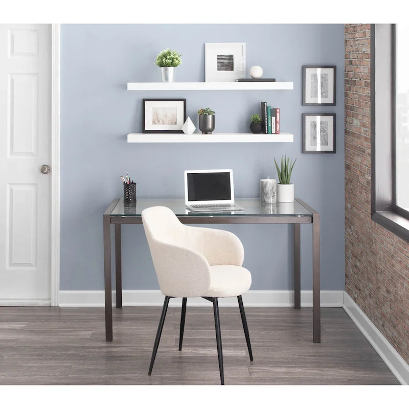 Carson Carrington Iglabo Chaise industrielle rembourrée