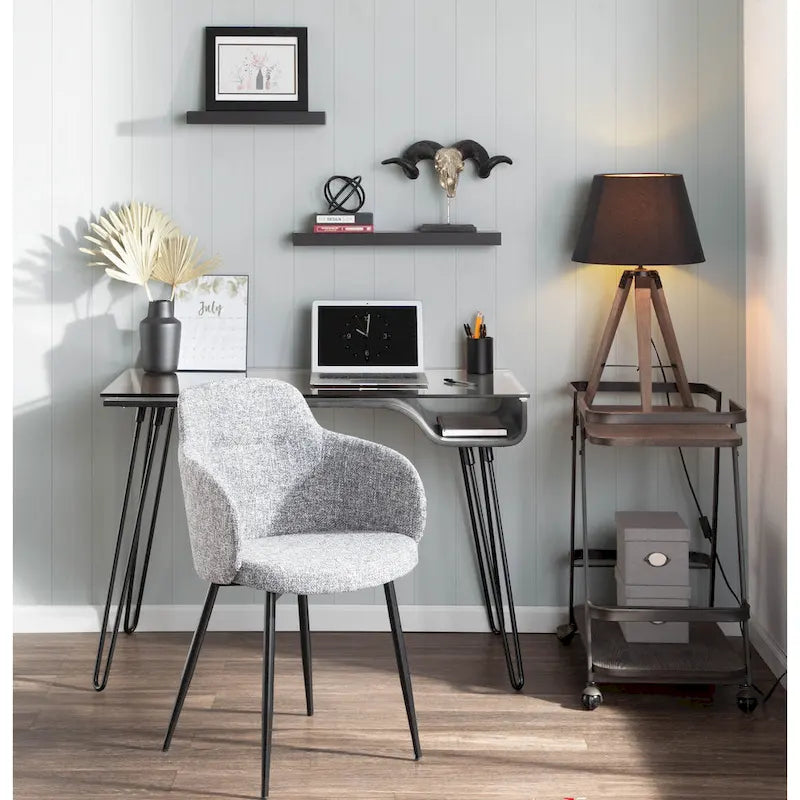 Carson Carrington Iglabo Chaise industrielle rembourrée