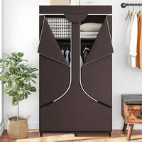 Penderie portable organisateur de vêtements - 17,7 P x 34,6 l x 66,1 H