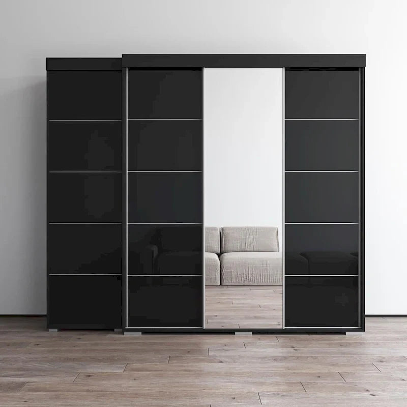 Garde-robe Aria 3D-EX avec 1 miroir