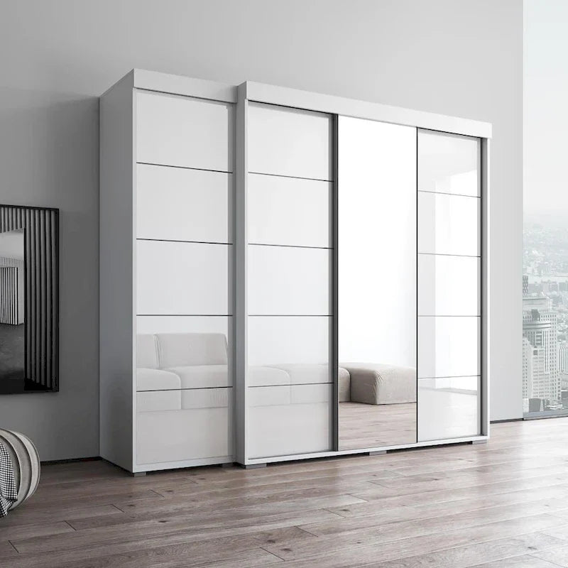 Garde-robe Aria 3D-EX avec 1 miroir