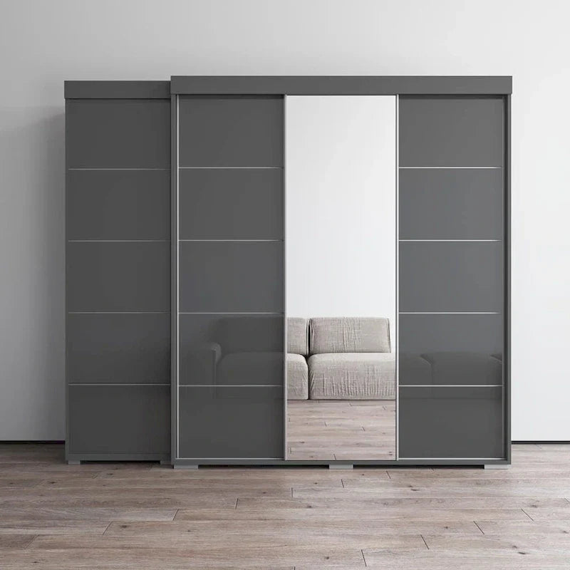 Garde-robe Aria 3D-EX avec 1 miroir