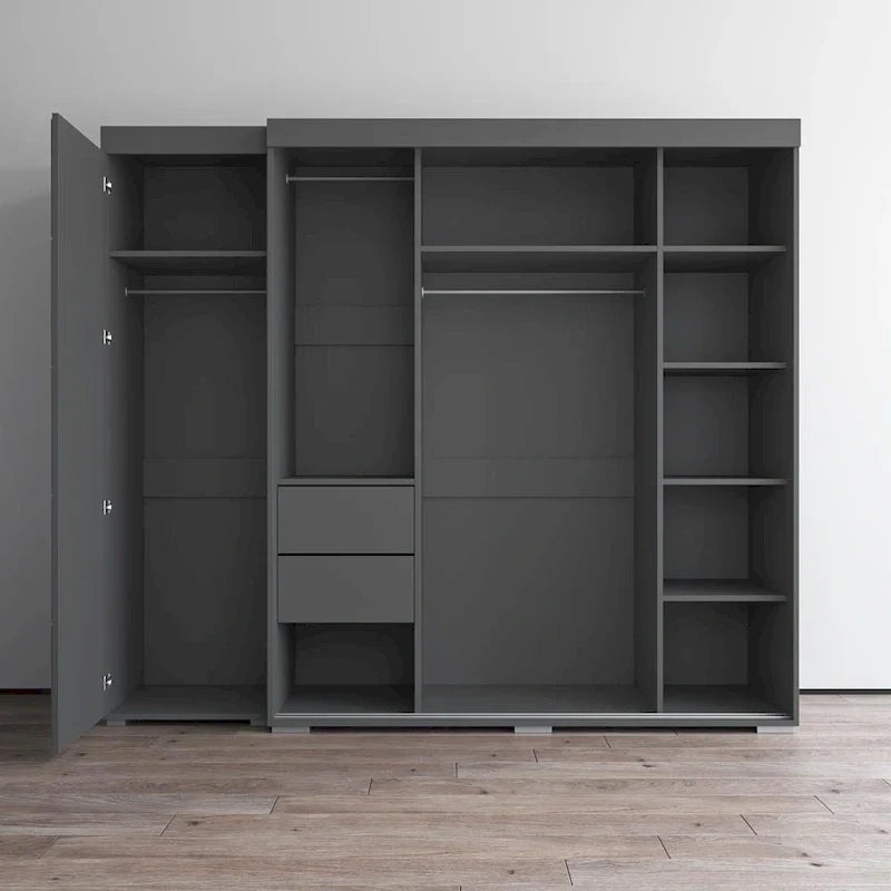 Garde-robe Aria 3D-EX avec 1 miroir