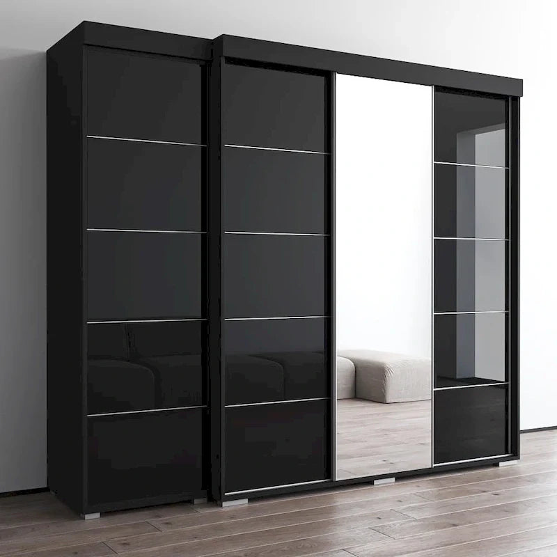 Garde-robe Aria 3D-EX avec 1 miroir