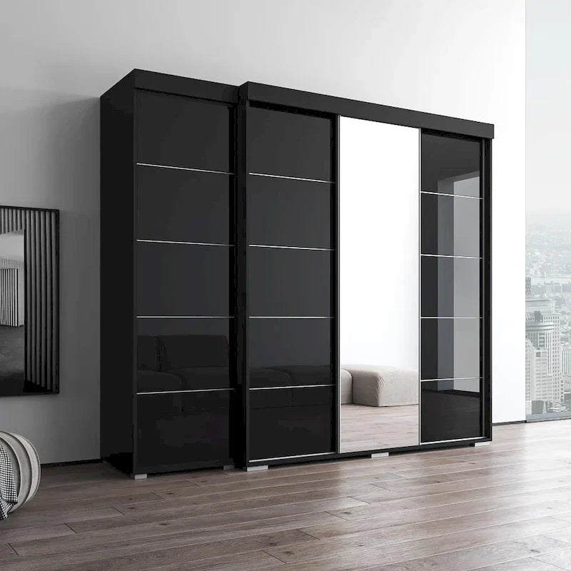 Garde-robe Aria 3D-EX avec 1 miroir