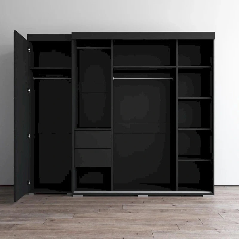 Garde-robe Aria 3D-EX avec 1 miroir