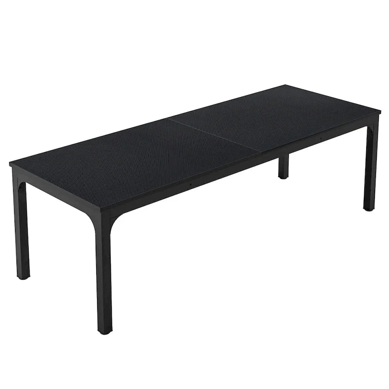Bureau d'ordinateur extra-long de 78,7 pouces, bureau 2 personnes, grande table d'écriture