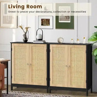 Meuble de salle de bain, meuble de rangement avec 2 portes et 2 étagères - 11,7 P x 23,4 L x 31,2 H