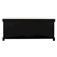 SAFAVIEH Eola Banc de rangement gris/blanc - 47 x 16,1 x 19,9 - 47Wx16Px20H