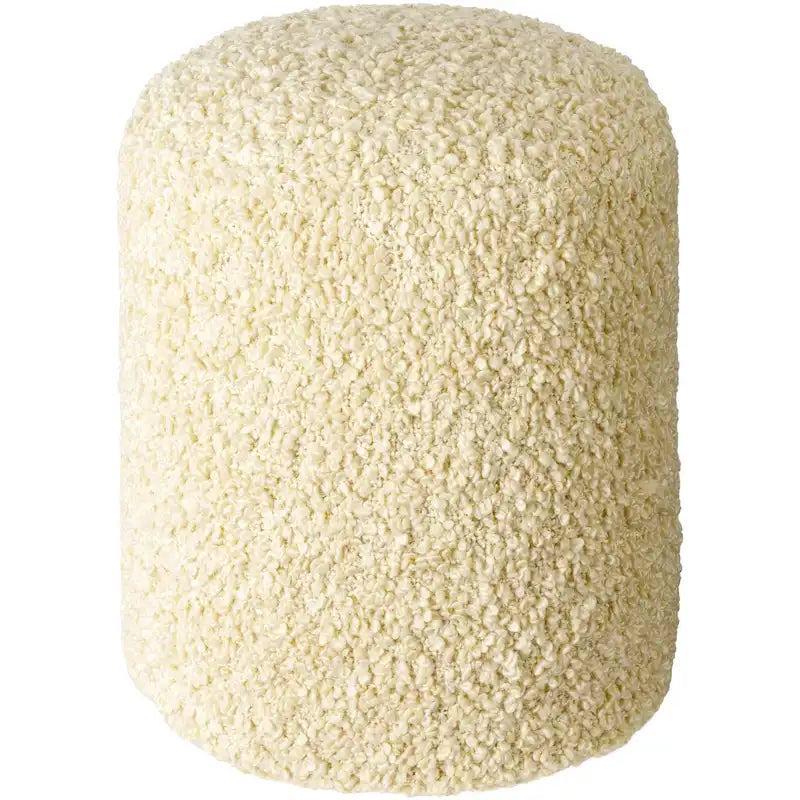 Pouf Mohave Shaggy Boucle 46 cm en polyester