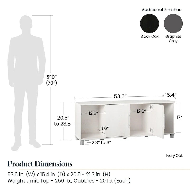 Systembuild Evolution Colwyn banc de rangement à chaussures
