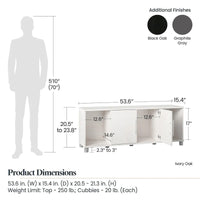 Systembuild Evolution Colwyn banc de rangement à chaussures
