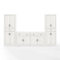 Ensemble buffet et garde-manger 3 pièces Tara de Crosley - 15x108.5x67.75