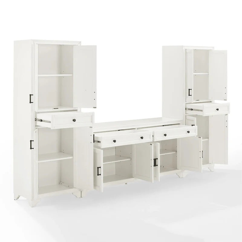 Ensemble buffet et garde-manger Crosley Tara 3 pièces - 15x108,5x67,75