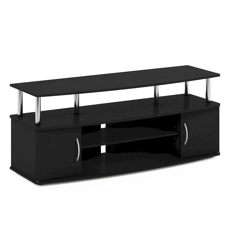 Grand meuble multimédia Furinno JAYA pour TV jusqu'à 55 pouces