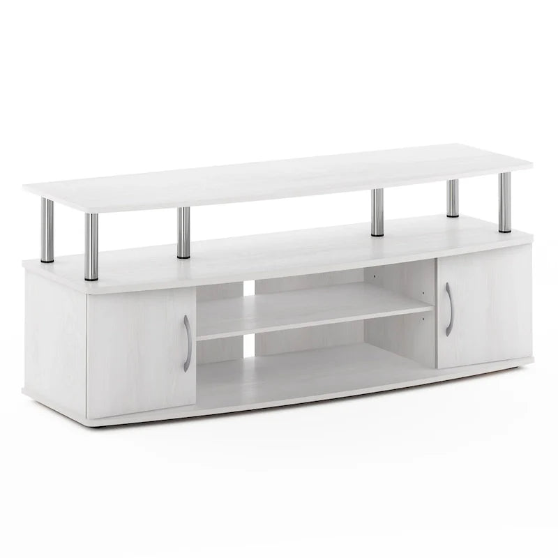 Grand meuble multimédia Furinno JAYA pour TV jusqu'à 55 pouces