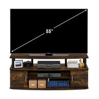 Grand meuble multimédia Furinno JAYA pour TV jusqu'à 55 pouces