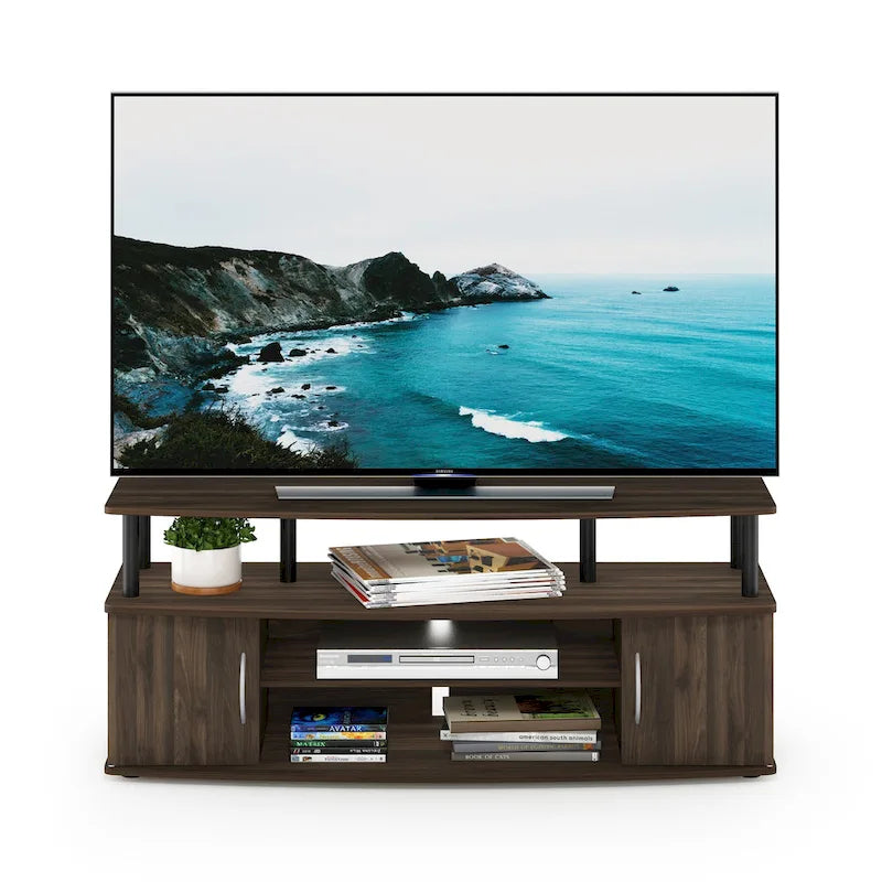 Grand meuble multimédia Furinno JAYA pour TV jusqu'à 55 pouces