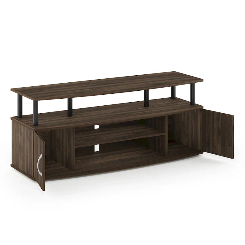 Grand meuble multimédia Furinno JAYA pour TV jusqu'à 55 pouces