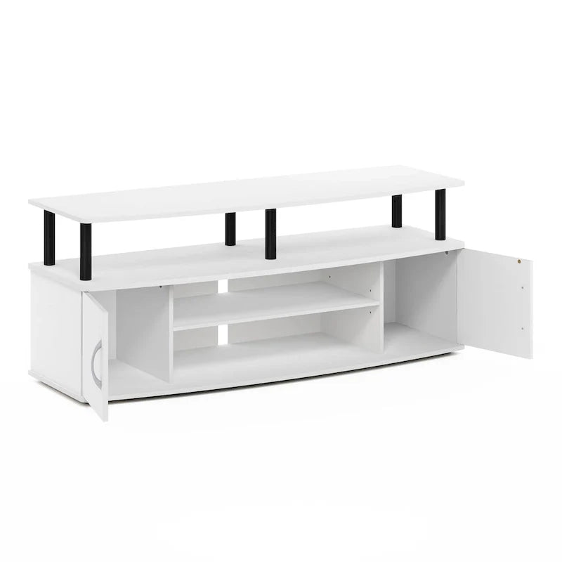 Grand meuble multimédia Furinno JAYA pour TV jusqu'à 55 pouces