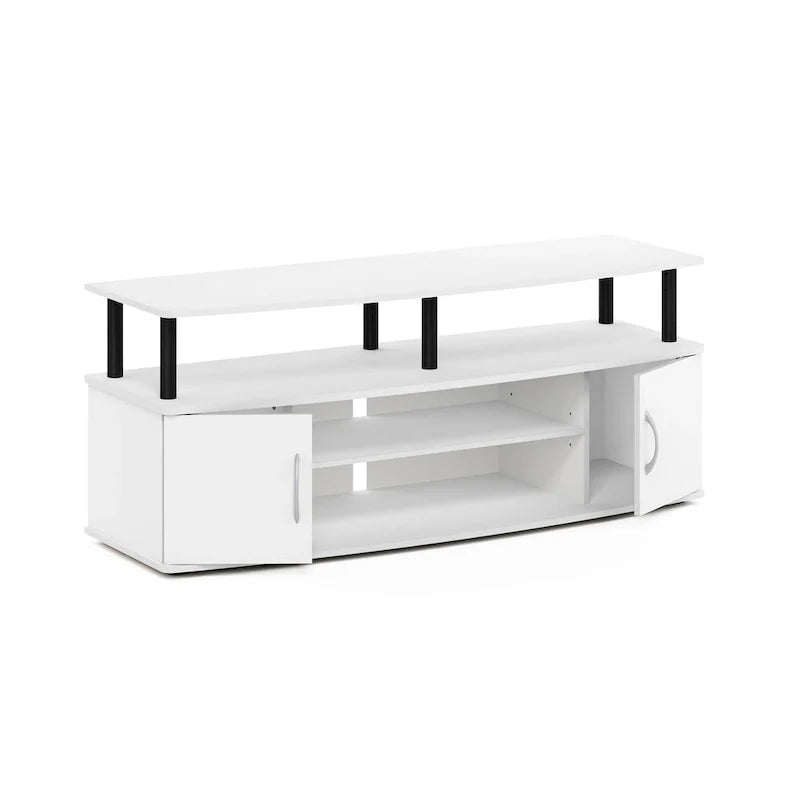 Grand meuble multimédia Furinno JAYA pour TV jusqu'à 55 pouces