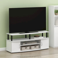 Grand meuble multimédia Furinno JAYA pour TV jusqu'à 55 pouces