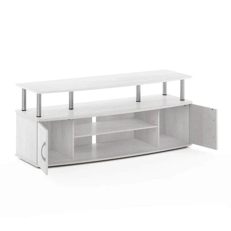 Grand meuble multimédia Furinno JAYA pour TV jusqu'à 55 pouces