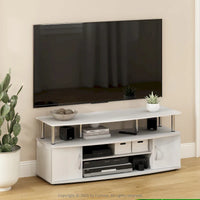 Grand meuble multimédia Furinno JAYA pour TV jusqu'à 55 pouces
