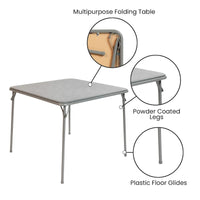 Table de jeu de cartes pliante en vinyle
