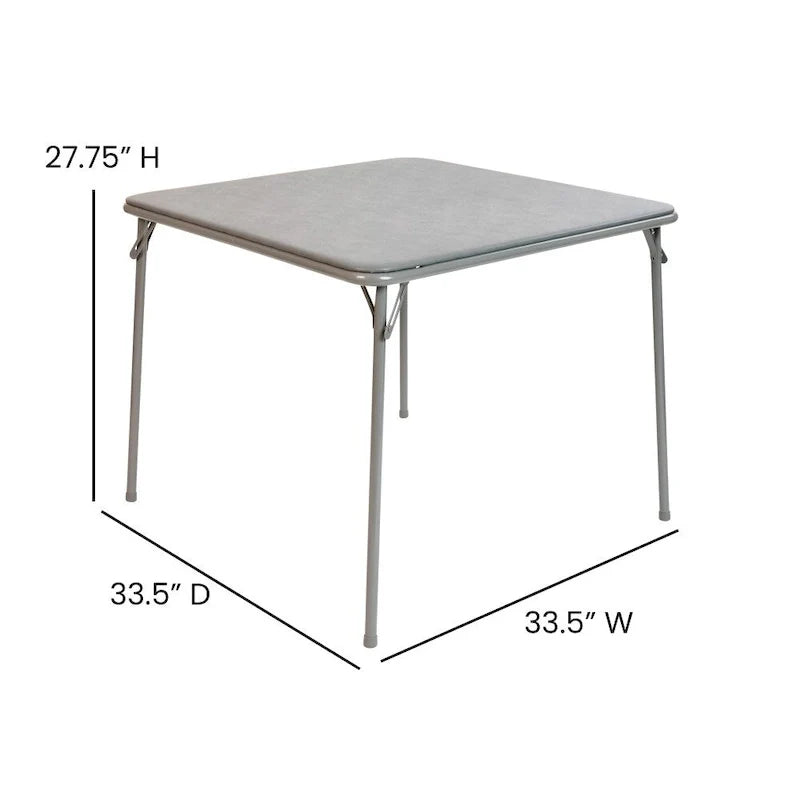 Table de jeu de cartes pliante en vinyle