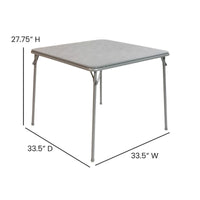 Table de jeu de cartes pliante en vinyle