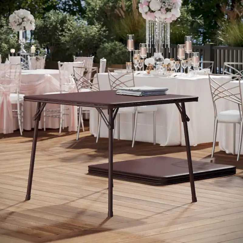 Table de jeu de cartes pliante en vinyle