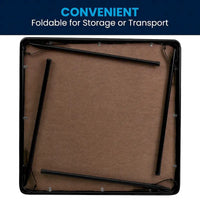 Table de jeu de cartes pliante en vinyle