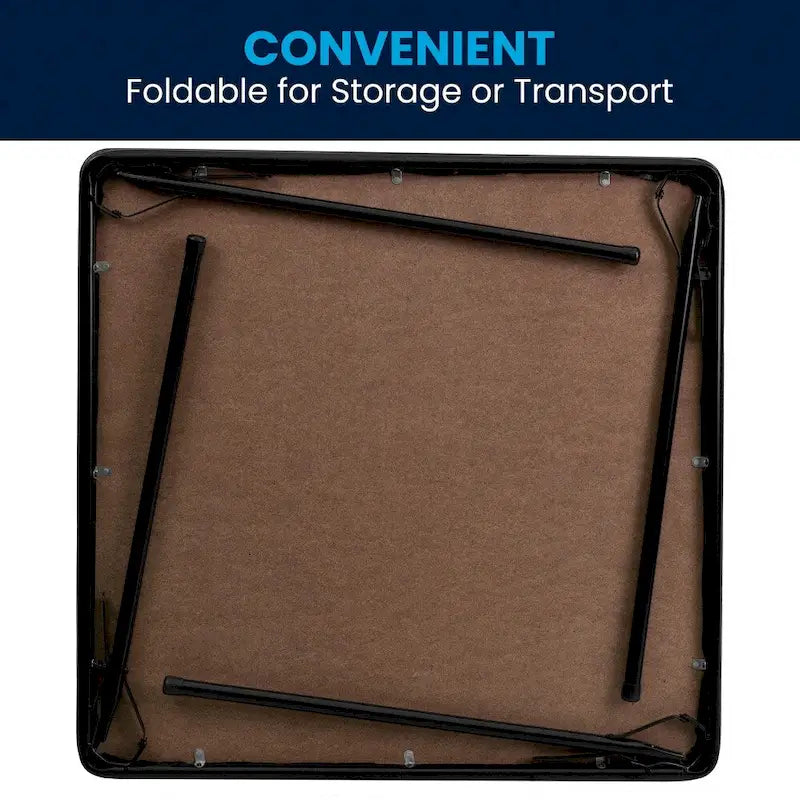 Table de jeu de cartes pliante en vinyle