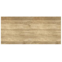 Table basse rectangulaire moderne en bois massif et métal WYNDENHALL Mitchell de 48 pouces de large - 48 L x 22 P x 18 H
